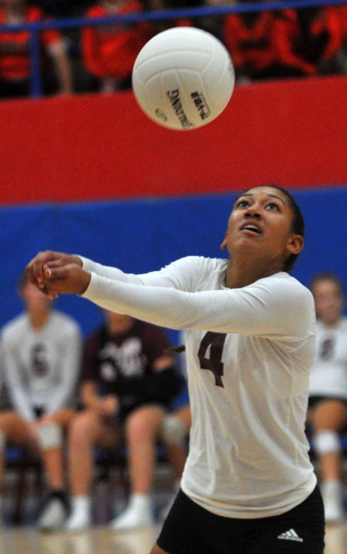 Moline at Davenport Central volleyball